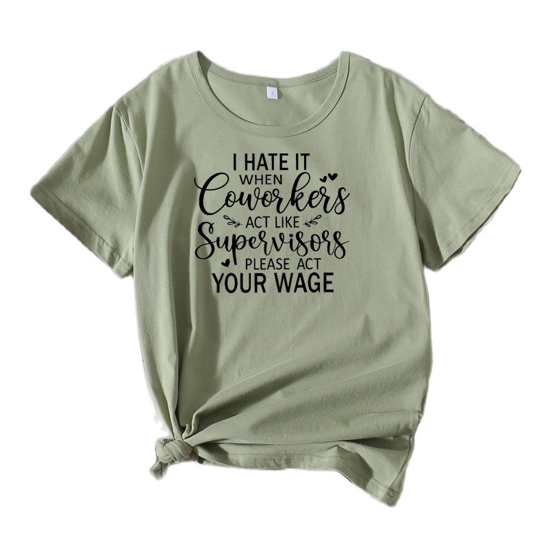 Women Funny Graphic T-shirt Lune London
