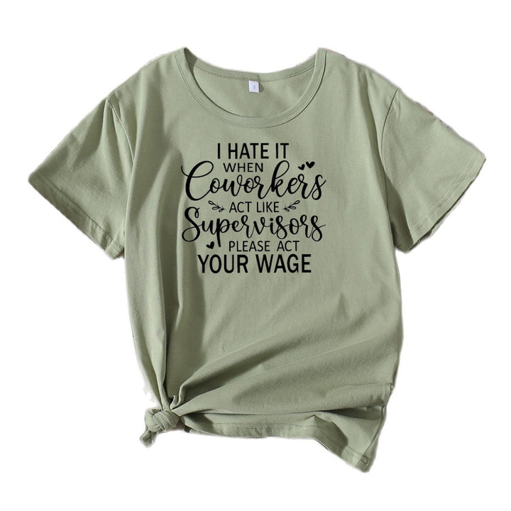 Women Funny Graphic T-shirt Lune London