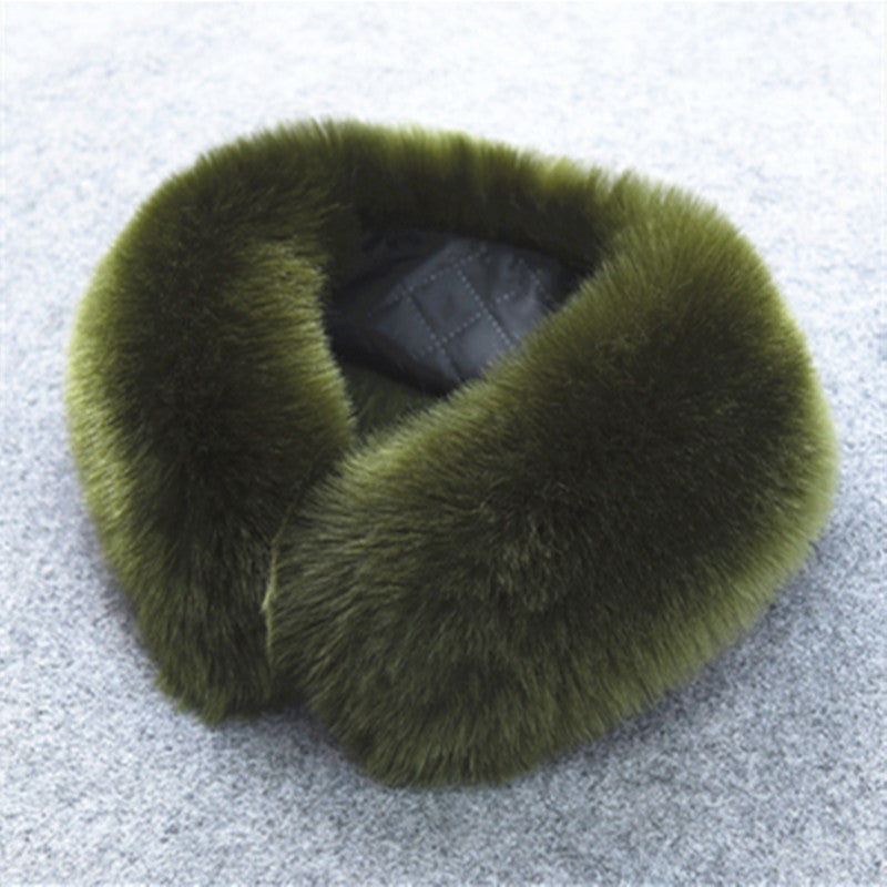 Women's High-Pile Loop Scarf made of Faux Fur with Soft Lining Amarae