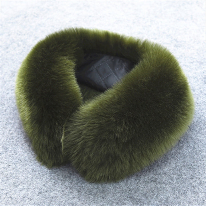 Women's High-Pile Loop Scarf made of Faux Fur with Soft Lining Amarae