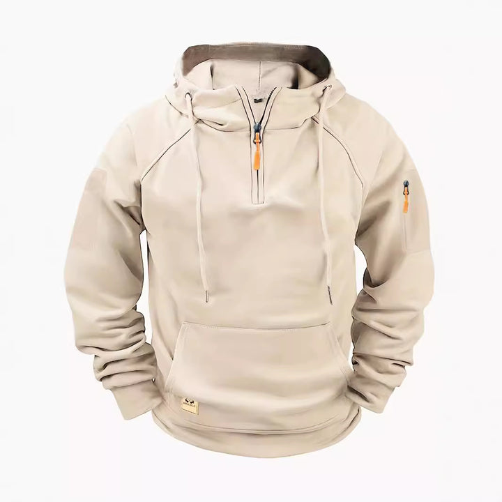 Men's sporty chic hoodie sweatshirt