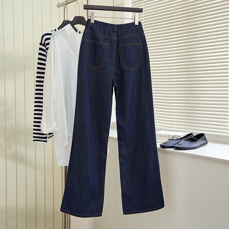 Jeans large pour femmes en coupe décontractée Chic & Stil