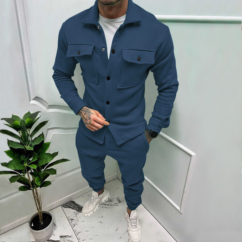 Modern leisure suit for men with practical pockets Lune London