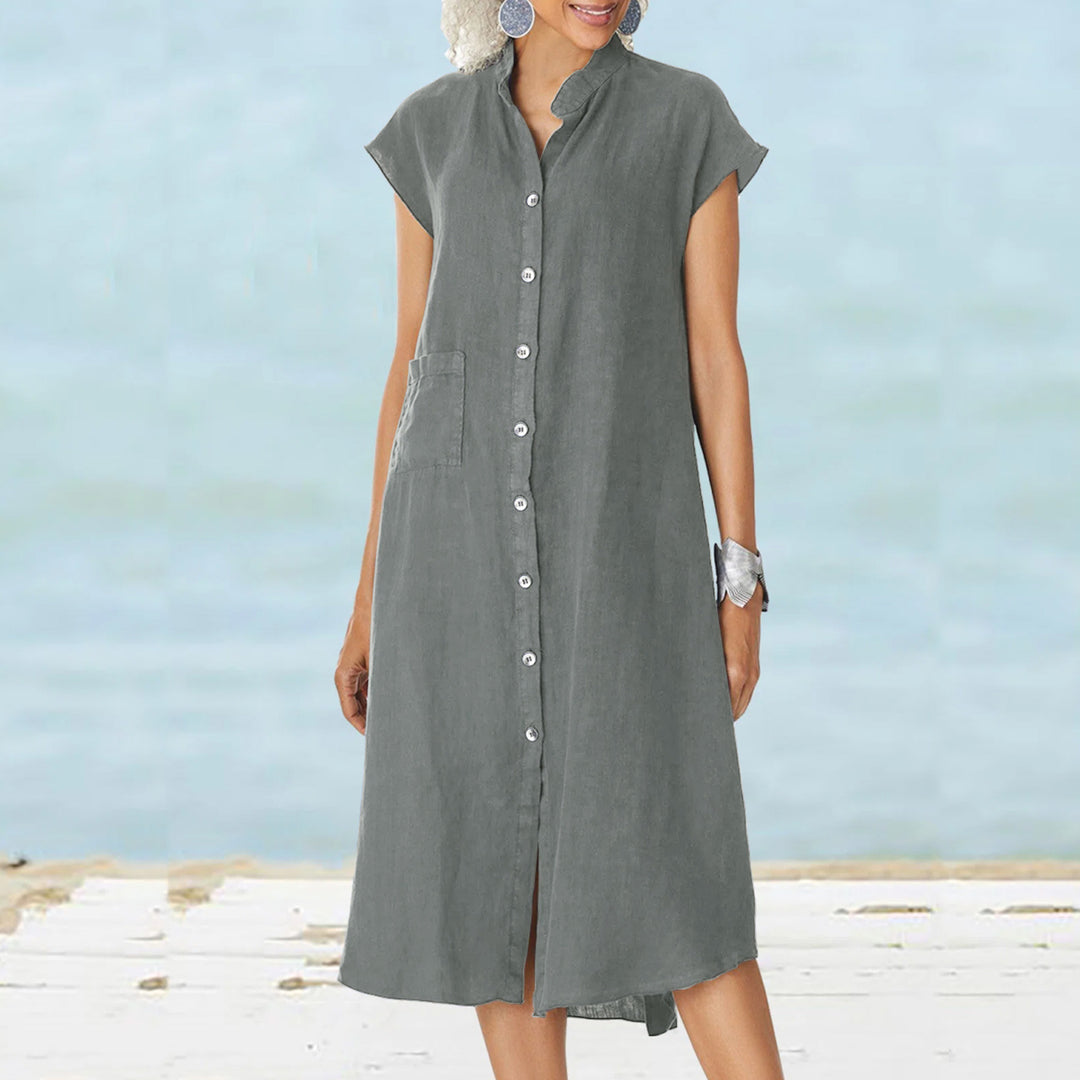 Lune London casual buttoned dress for women