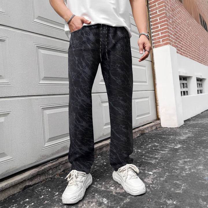 Casual jogging pants for men with trendy pattern Lune London
