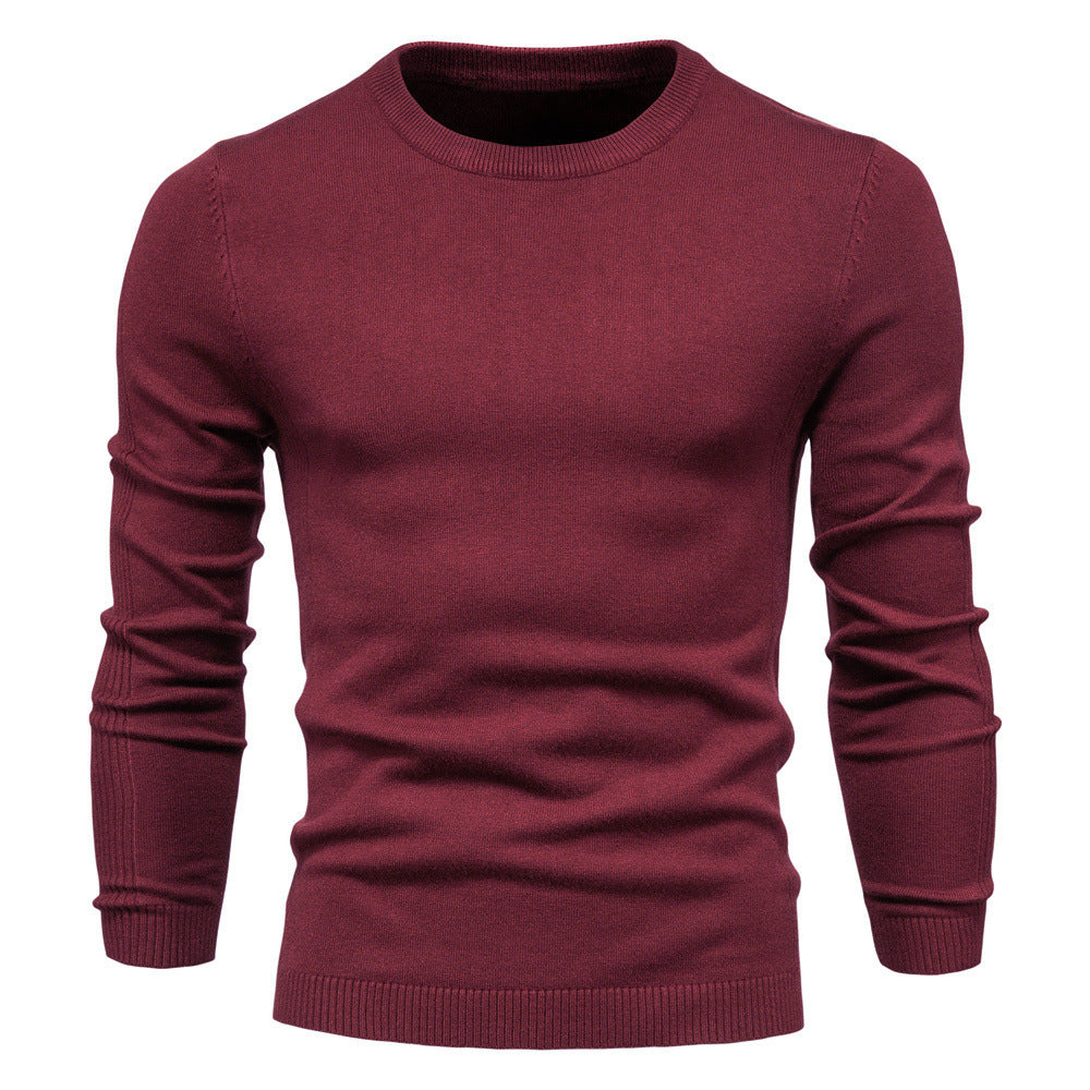 Men's Round Neck Sweater Made Of High-Quality Cotton Lune London