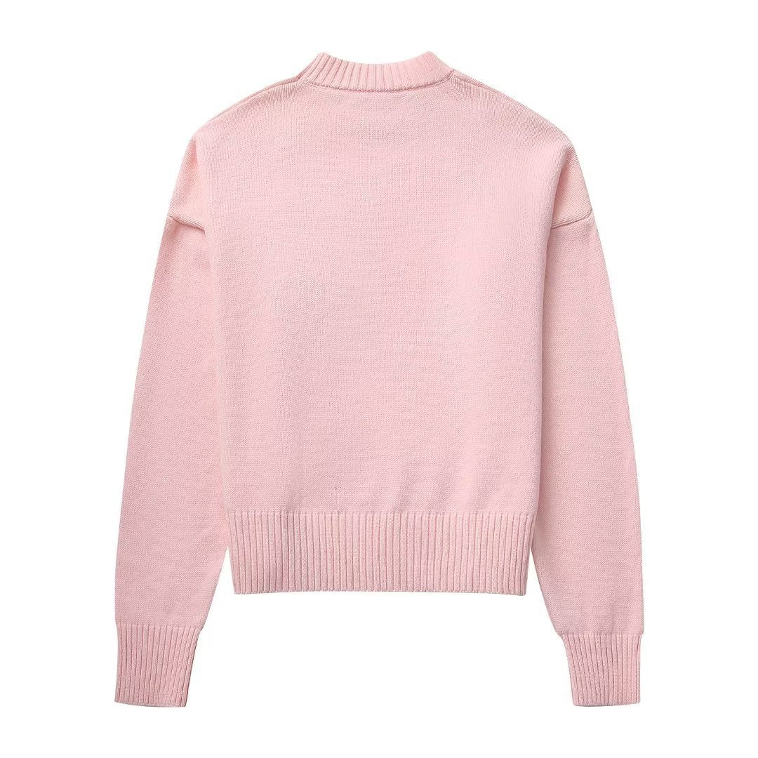 Casual sweater for women with drop shoulders Lune London