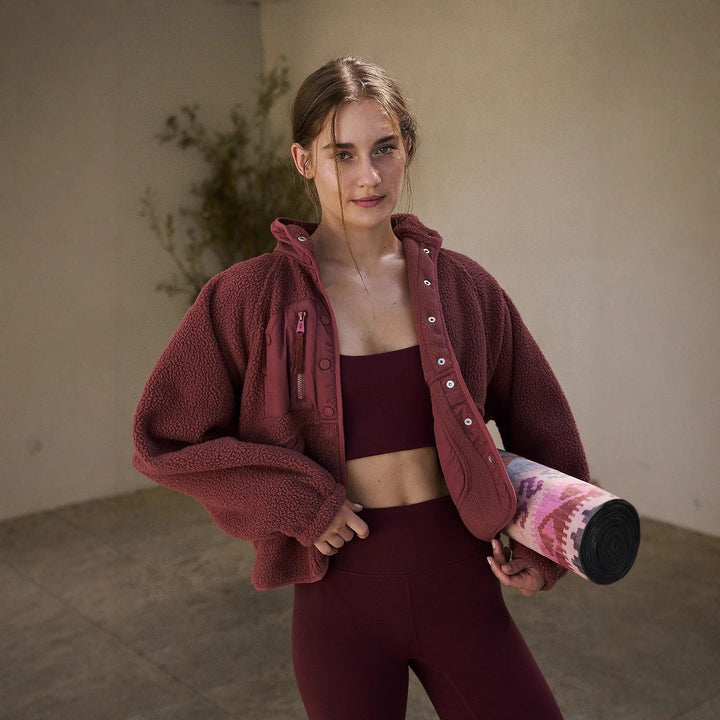 Elegant and comfortable fleece jacket for women Lune London