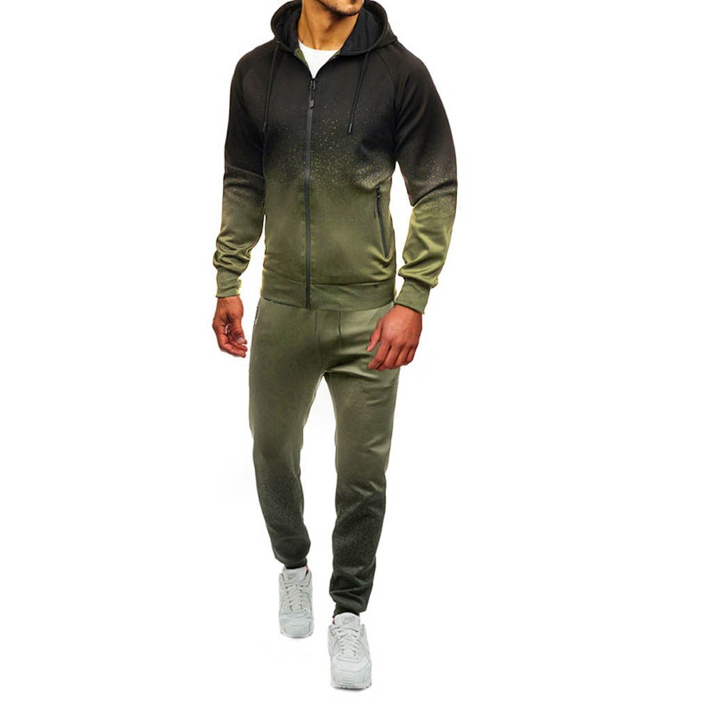 Men's sports suit with a modern color gradient and comfortable material Amarae