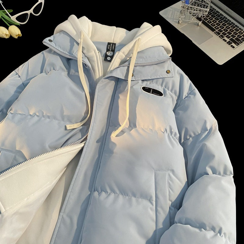 Ladies stylish quilted jacket with integrated hoodie Amarae