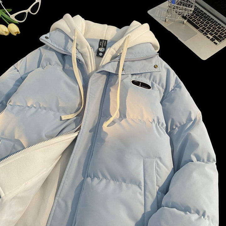 Ladies stylish quilted jacket with integrated hoodie Amarae