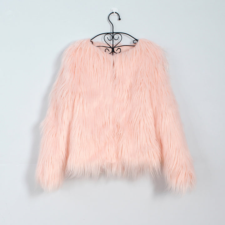 Ladies Cozy and Stylish Faux Fur Jacket Lune London