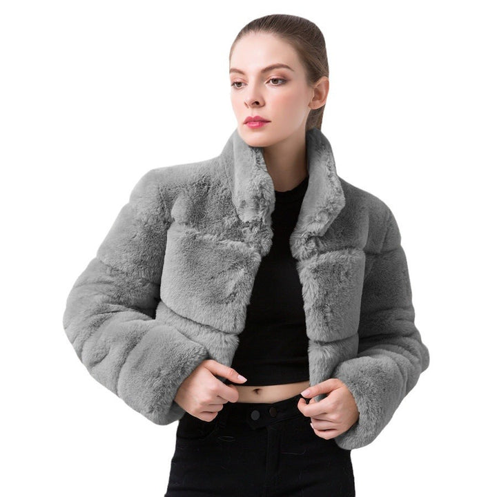 Short Faux Fur Jacket for Women Lune London