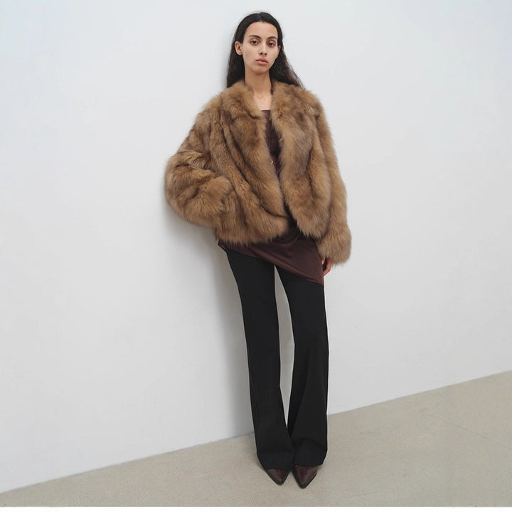 Ladies luxurious fur jacket Lune London