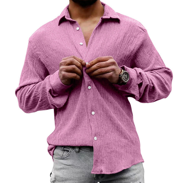 Structured long sleeve shirt for men Lune London
