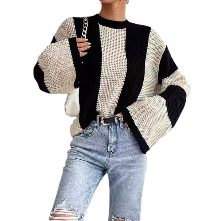 Pull-over tendance pour femmes avec manches larges Lune London