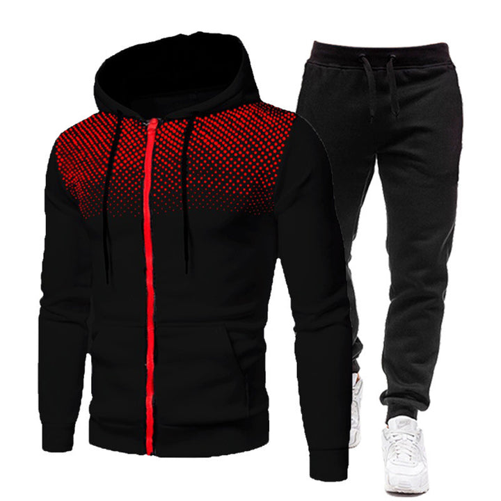 Men's hoodie and jogger pants set with breathable design Lune London