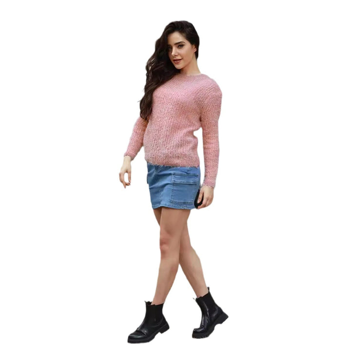 Luxurious sweater for women with a soft knit pattern Lune London