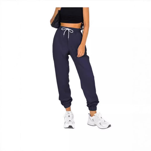 Pantalon de jogging sportif pour femmes avec cordon de serrage pratique et taille élastique Chic & Stil