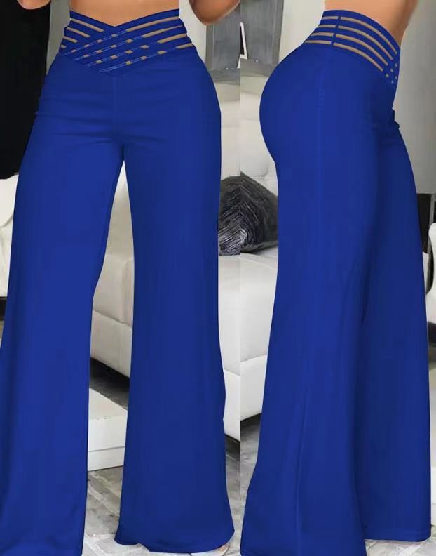High-waisted palazzo pants for women Lune London