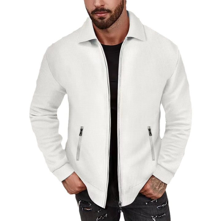 Fashionable men's leisure jacket with trendy zippered pockets Lune London