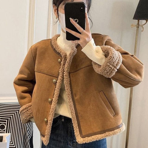 Veste teddy femme avec doublure de haute qualité Chic & Stil