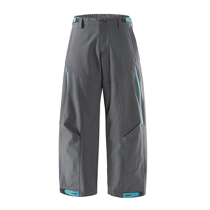 Women's wide technical trekking pants with reinforced knees, zippered pockets, and adjustable hem Amarae