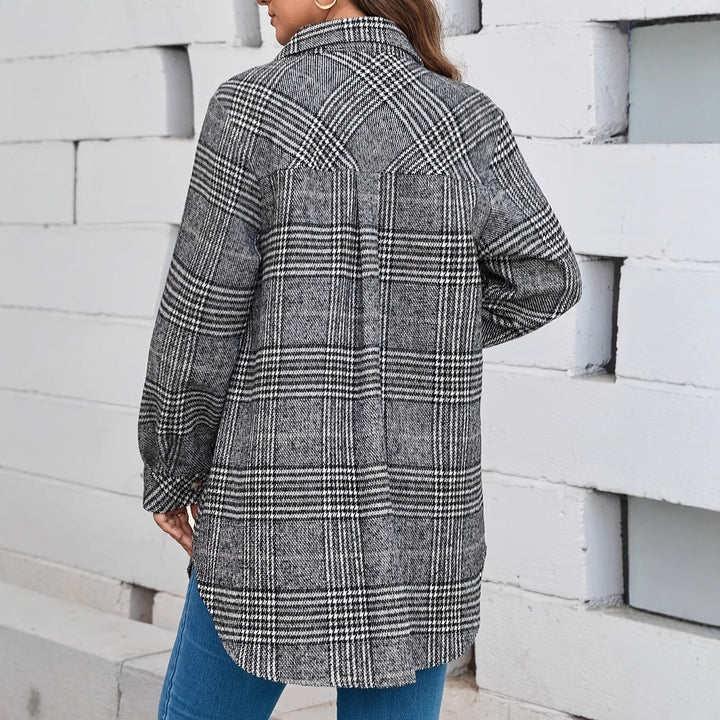 Lune London Casual Checked Jacket for Women