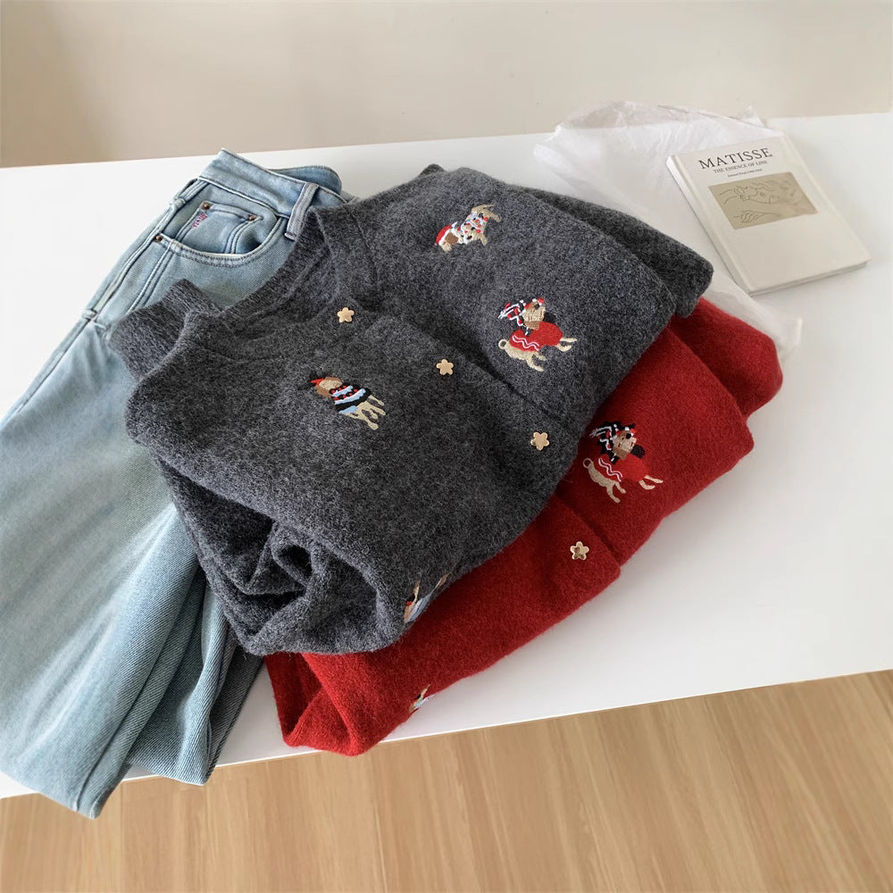 Cardigan pour femmes avec un design d broderie coloré et une coupe élégante Chic & Stil