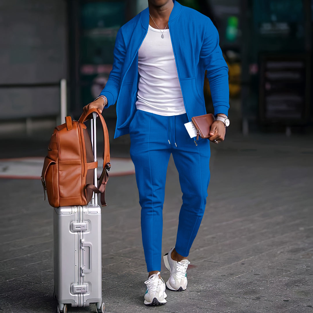 Men's sporty jogging set with a modern cut and breathable material Lune London
