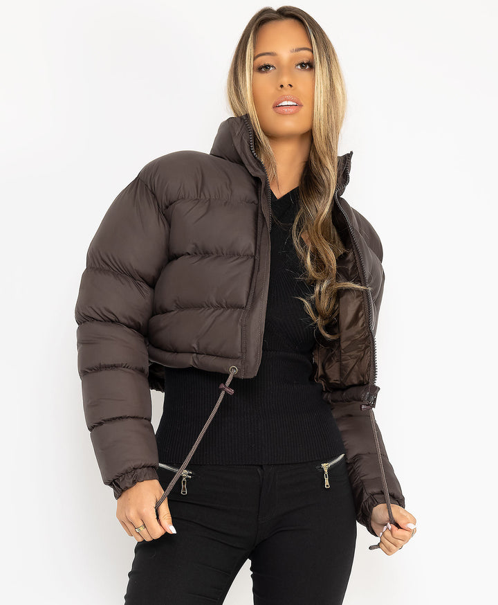 Ladies stylish, short cut padded jacket Amarae