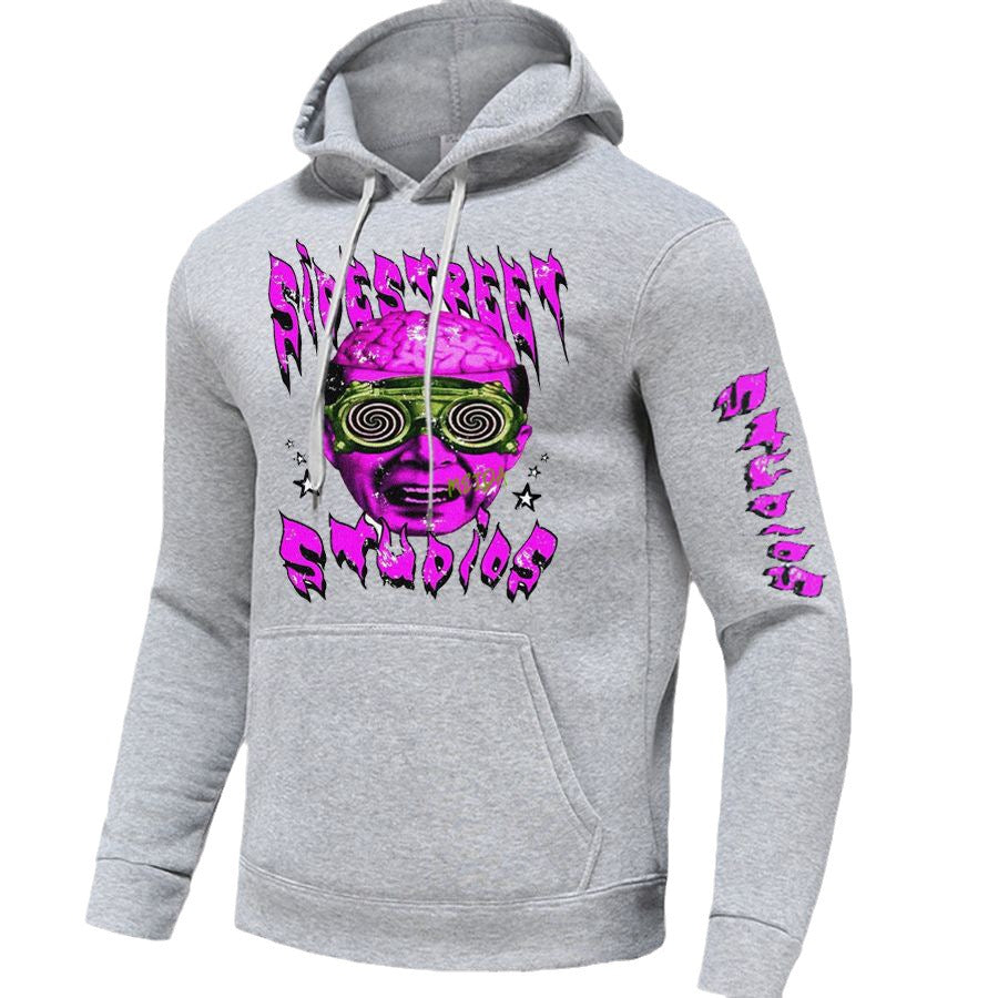 Sporty hoodie for women with a chic and stylish artistic graphic design