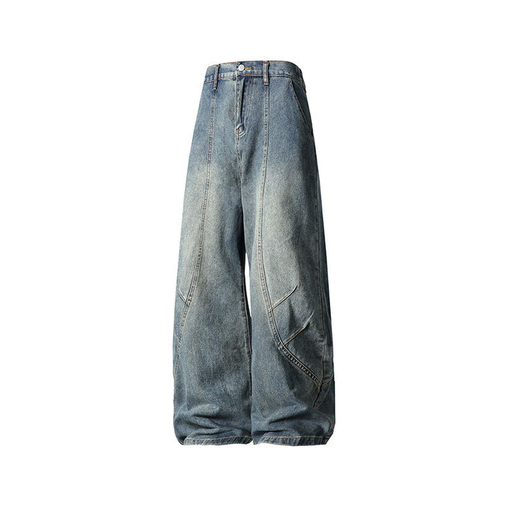 Ladies wide cut jeans and denim with innovative design Lune London