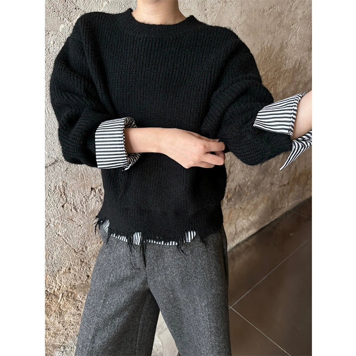 Pull décontracté pour femmes avec un design fringant à la mode et une coupe confortable Chic & Stil