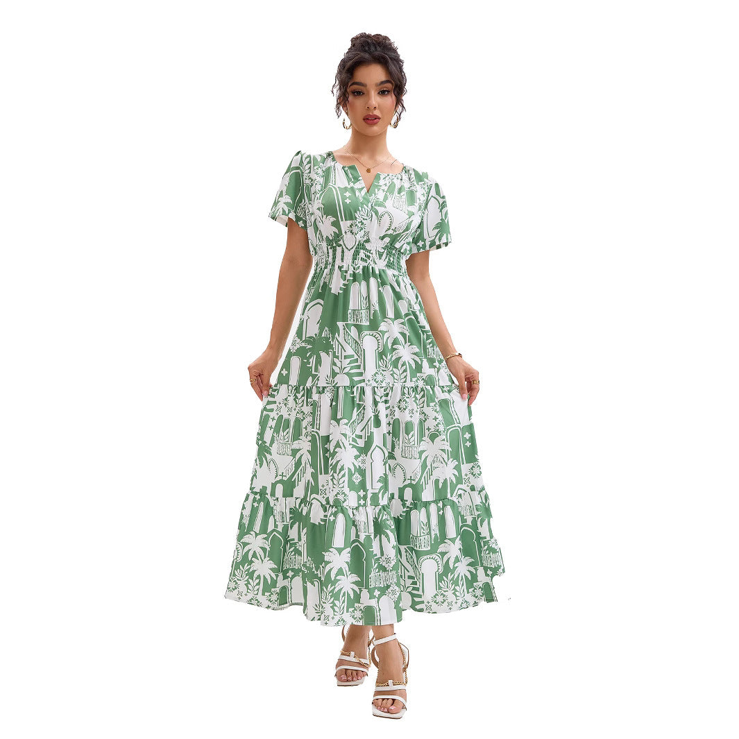 Chic Tulle Boho Maxi Dress