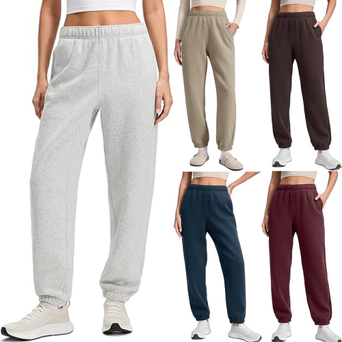 Pantalons de sweat pour femmes avec taille élastique Chic & Stil