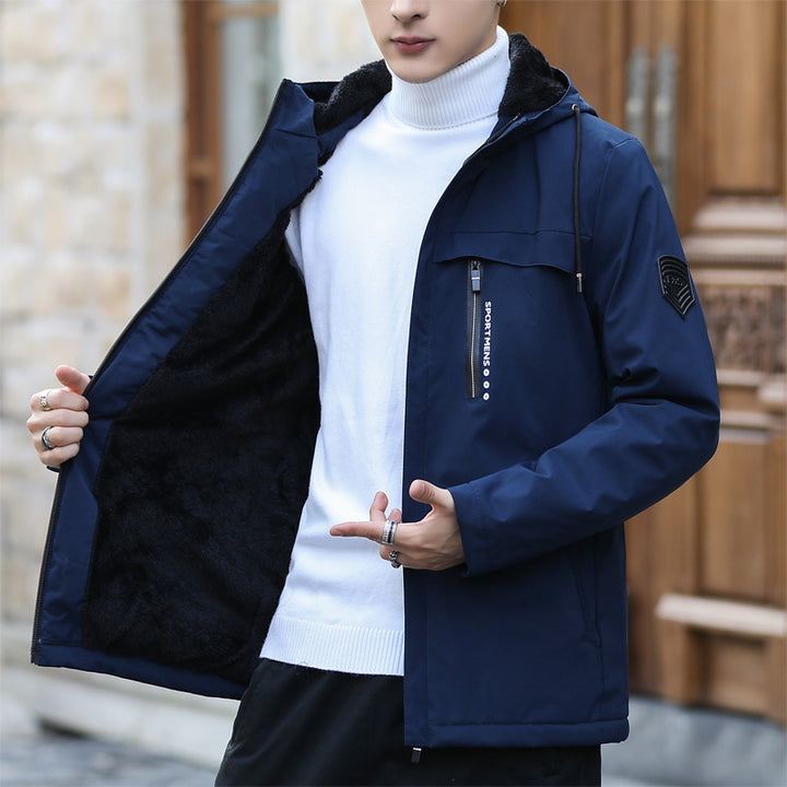 Waterproof and insulated jacket for men with soft inner lining Amarae