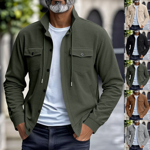 Casual corduroy jacket for men with practical pockets Amarae
