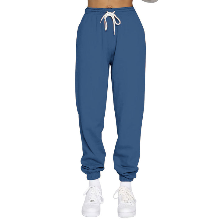 Comfortable women's joggers with adjustable waistband and elastic cuffs Lune London