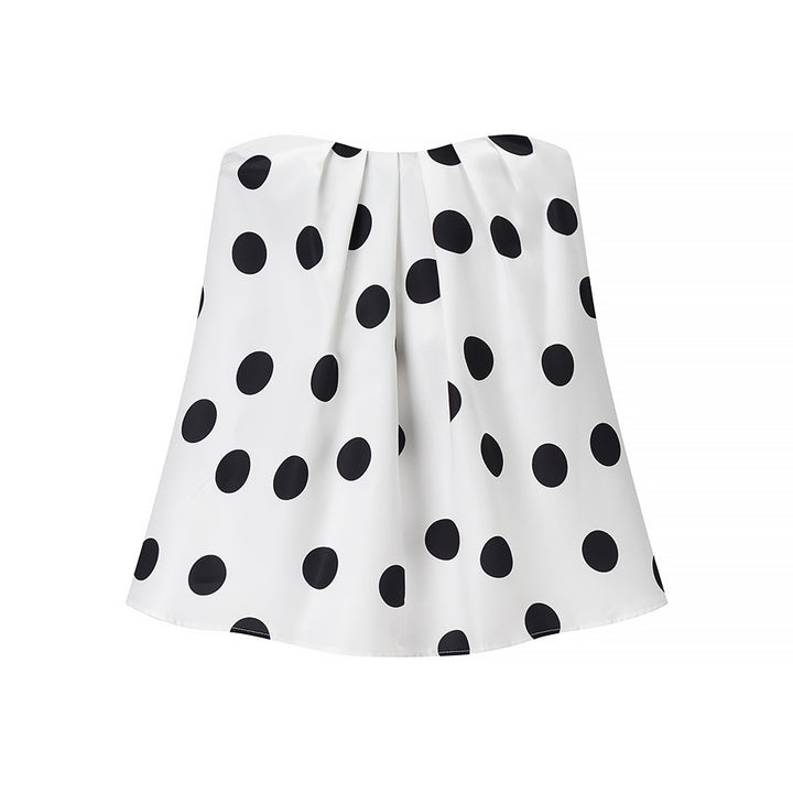 Modern Marlene pants for women with a timeless polka dot design Lune London