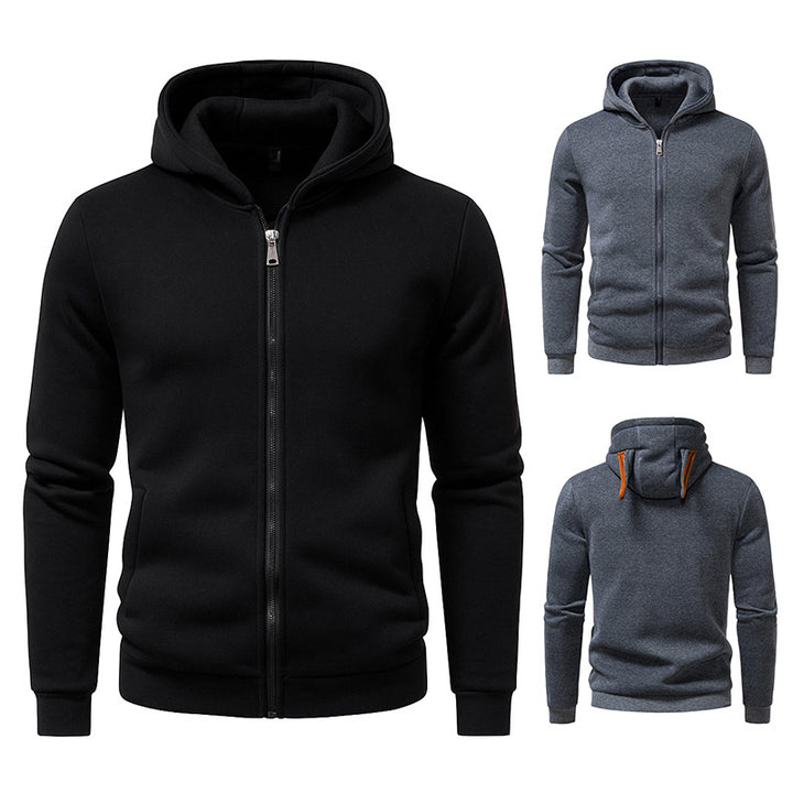 Men's zip up comfortable hooded sweatshirt Lune London