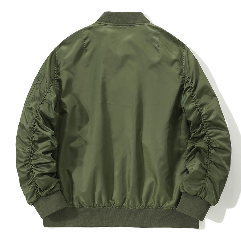 Modern bomber jacket for men with functional pockets Lune London