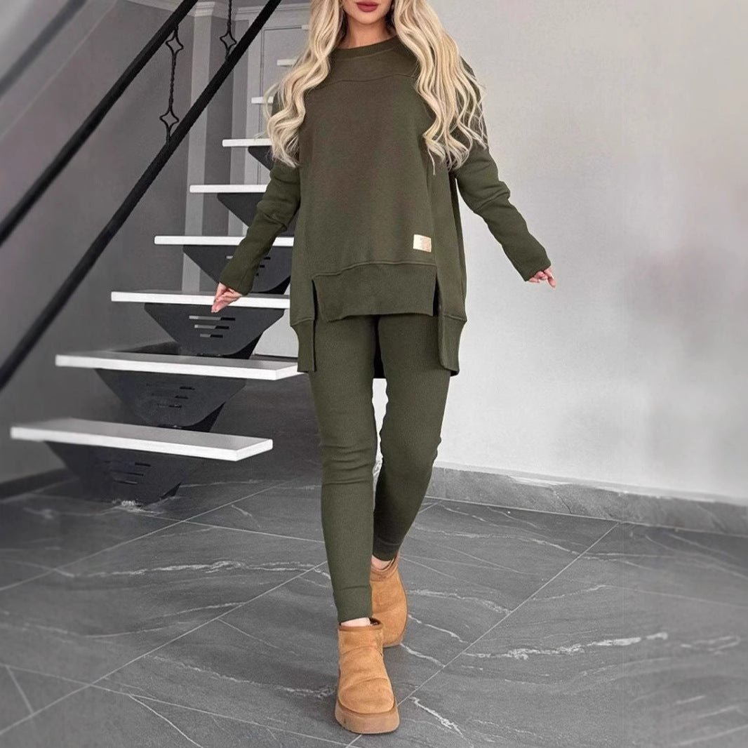 Ladies Comfortable Relaxation Set with Modern Oversized Cut Amarae