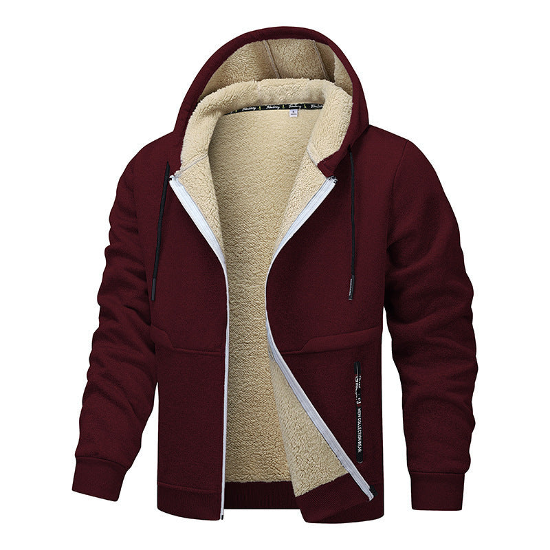 Comfortable fleece jacket for men with high-quality interior Lune London