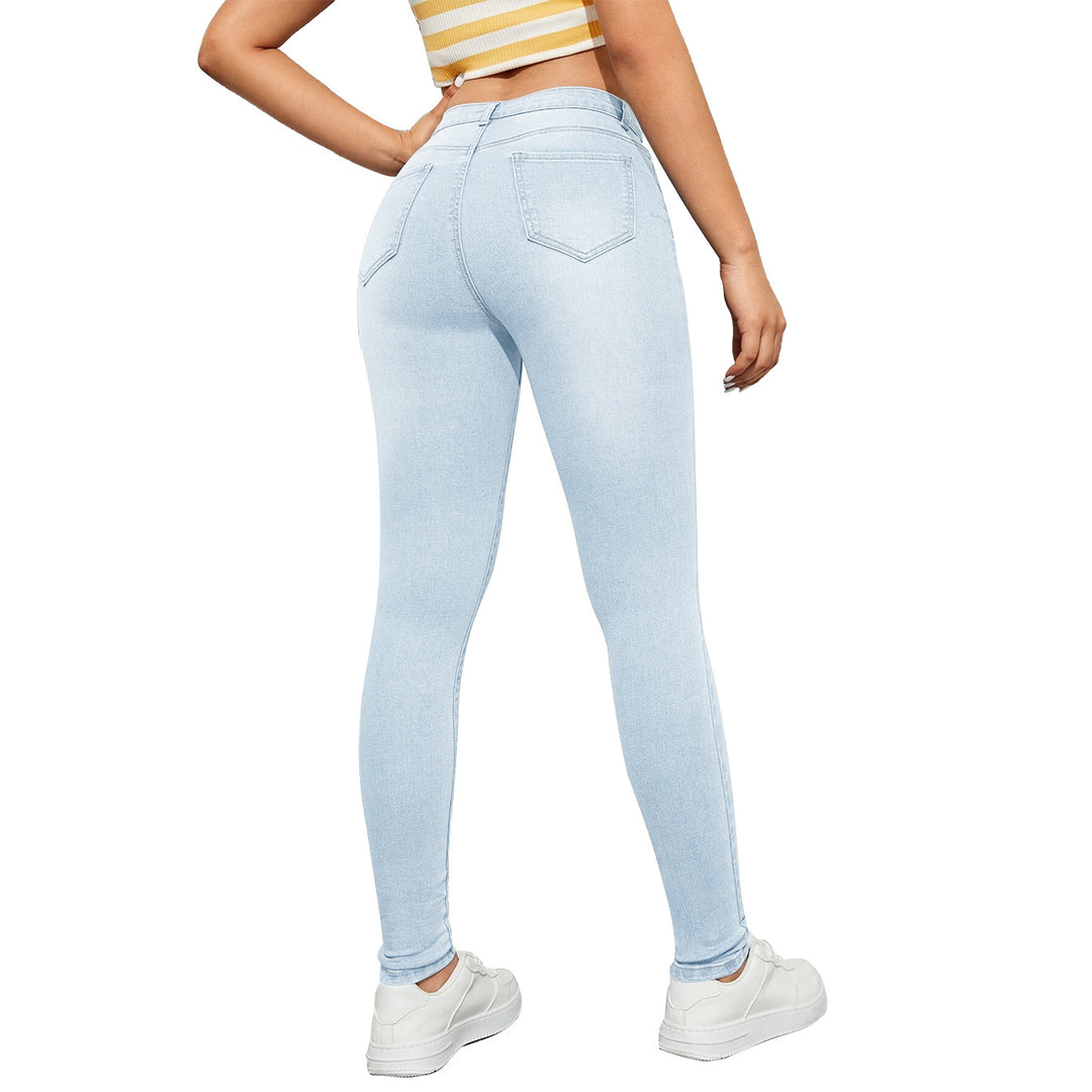 Women's High-Waist Skinny Jeans with shaping stretch and push-up effect Amarae