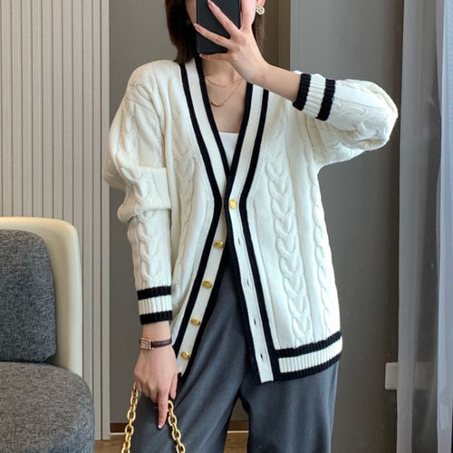 Ladies vest with elegant braid design Amarae