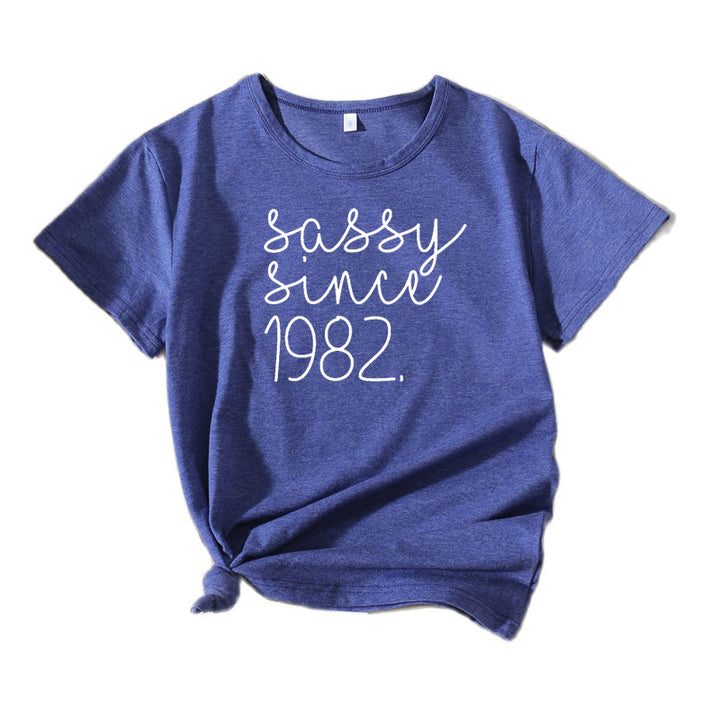 Ladies Sassy Statement Graphic T-shirt Lune London