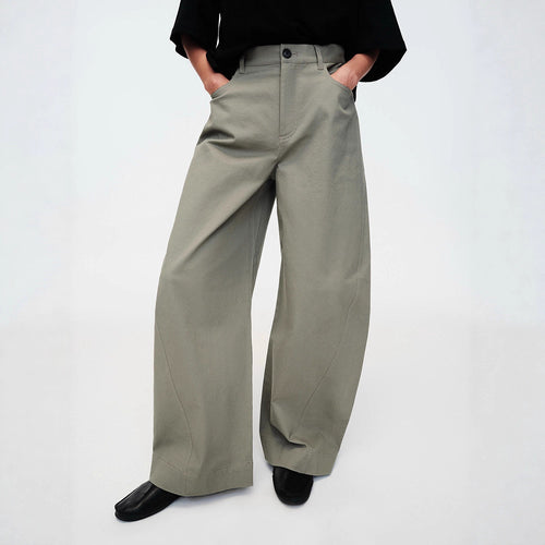 Pantalons femmes coupe ample taille haute Chic & Stil