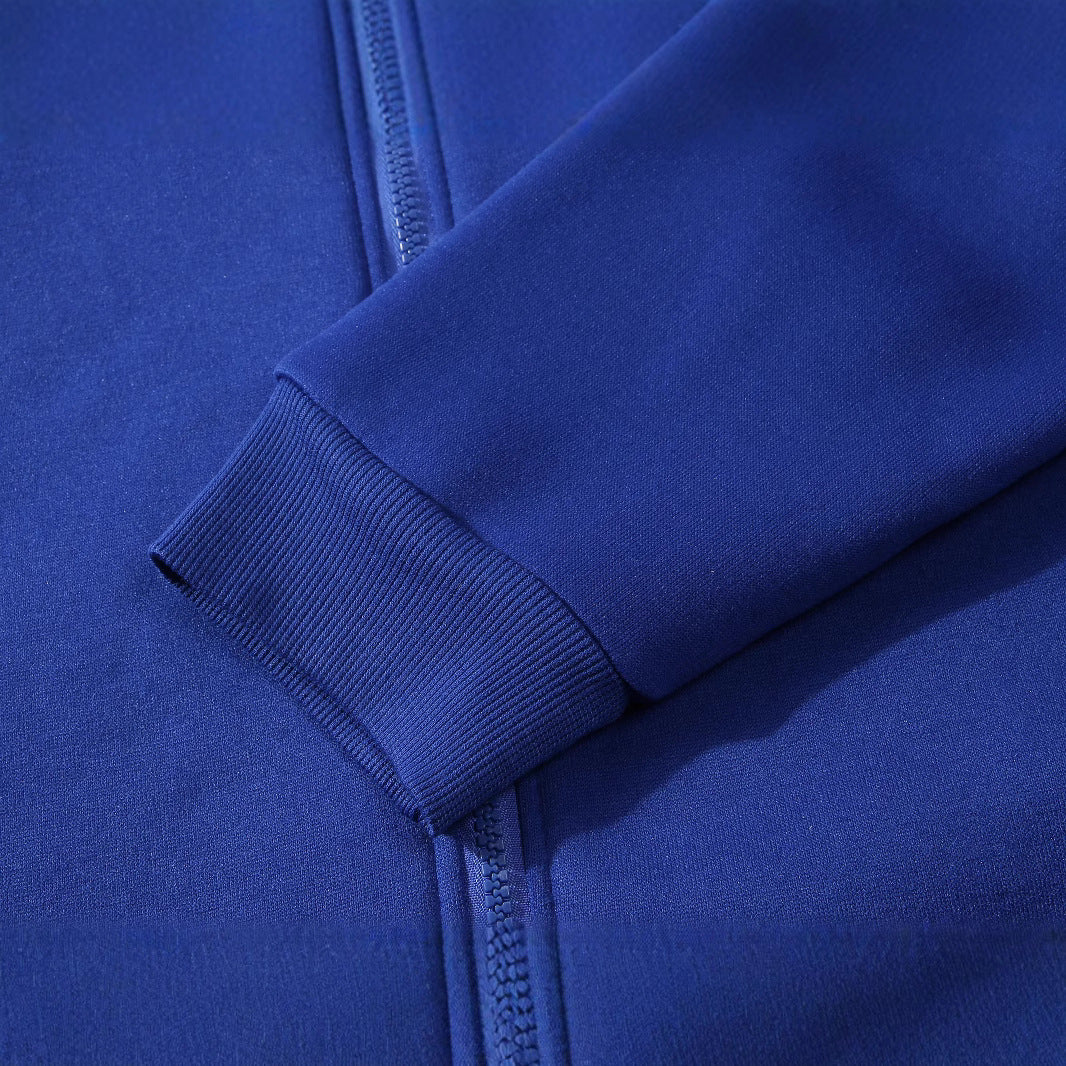 Ladies zip-up sweatshirt with full zipper and kangaroo pocket Lune London