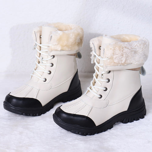 Women's winter boots lined with non-slip sole Amarae